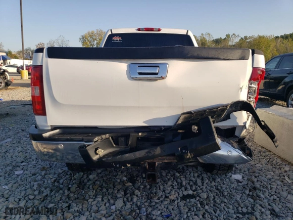 2008 Chevrolet Silverado 2500HD Work Truck with VIN 1GCHK23K18F216292, listed as a Copart auction lot 75027764 with NaN miles and Non Repairable. Bid and sale history available at carsss.com. Image 6.