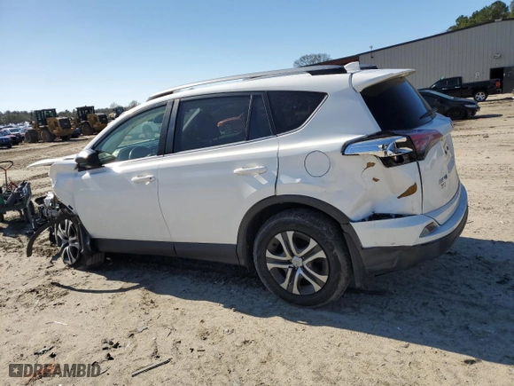 2017 Toyota RAV4 LE with VIN JTMBFREV2HD204335, listed as a Copart auction lot 49950275 with 44,281 mi miles and Salvage Title. Bid and sale history available at carsss.com. Image 2.
