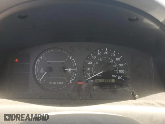 1999 Toyota Corolla VE with VIN 1NXBR12E5XZ243959, listed as a Copart auction lot 62233875 with 58,281 mi miles and Clean title. Bid and sale history available at DreamBid. Image 9.