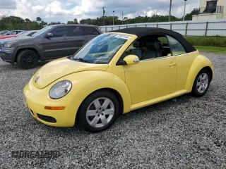 2007 Volkswagen Beetle with VIN 3VWRF31YX7M420302, listed as a Copart auction lot 73987444 with Not provided miles and Salvage title. Bid and sale history available at DreamBid. Image 1.