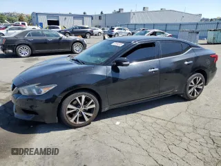 2017 Nissan Maxima SV with VIN 1N4AA6AP7HC401514, listed as a Copart auction lot 62694065 with 172,200 mi miles and Salvage title. Bid and sale history available at DreamBid. Image 1.
