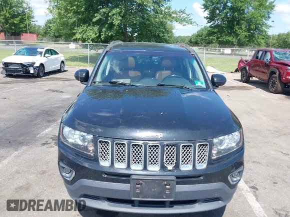 2017 Jeep Compass Latitude with VIN 1C4NJDEB0HD108725, listed as a IAAI auction lot 42820801 with 179,469 mi miles and . Bid and sale history available at DreamBid. Image 12.