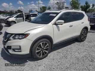 2019 Nissan Rogue SL with VIN 5N1AT2MV4KC766162, listed as a Copart auction lot 55080465 with 38,951 mi miles and Non Repairable. Bid and sale history available at carsss.com. Image 1.