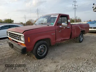 1986 Ford Ranger with VIN 1FTCR10T8GUC40869, listed as a Copart auction lot 77768834 with 53,848 mi miles and Salvage Title. Bid and sale history available at DreamBid. Image 1.