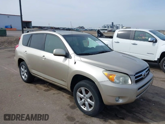 2007 Toyota RAV4 Limited with VIN JTMZD31V676038668, listed as a IAAI auction lot 41952011 with 164,071 mi miles. Bid and sale history available at carsss.com. Image 1.