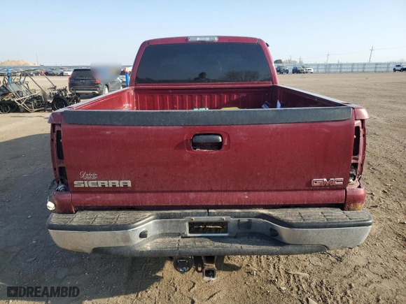 2004 GMC Sierra 1500 SLT with VIN 2GTEK19TX41147066, listed as a Copart auction lot 49426025 with 248,978 mi miles and Salvage Title. Bid and sale history available at carsss.com. Image 6.