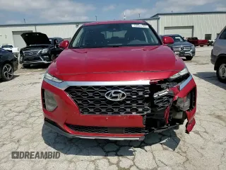 2019 Hyundai Santa Fe SE with VIN 5NMS23AD9KH017324, listed as a Copart auction lot 53665165 with 120,032 mi miles and Salvage title. Bid and sale history available at DreamBid. Image 12.