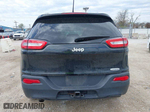 2014 Jeep Cherokee Latitude with VIN 1C4PJLCB6EW186576, listed as a IAAI auction lot 42099422 with 117,681 mi miles and . Bid and sale history available at DreamBid. Image 17.