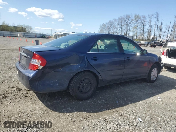 2004 Toyota Camry LE with VIN 4T1BE32K44U270644, listed as a Copart auction lot 51986445 with 257,429 mi miles and Salvage Title. Bid and sale history available at DreamBid. Image 3.