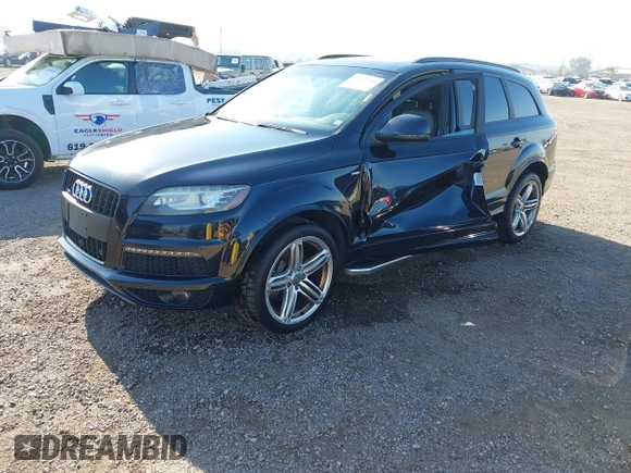 2015 Audi Q7 3.0L TDI Prestige with VIN WA1WMAFE2FD022262, listed as a IAAI auction lot 41969144 with 271,507 mi miles. Bid and sale history available at carsss.com. Image 17.