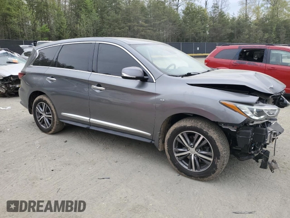 2020 Infiniti QX60 Pure с VIN 5N1DL0MM5LC517766, выставлен на аукционе Copart как лот 53271765 с пробегом 57 897 миль миль и Списание • Salvage title. История ставок и продаж доступна на DreamBid. Изображение 4.