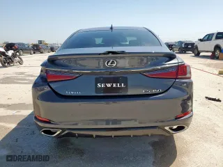2023 Lexus ES with VIN 58AJZ1B10PU156374, listed as a Copart auction lot 52783495 with 21,416 mi miles and Salvage Title. Bid and sale history available at carsss.com. Image 6.