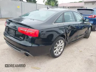 2013 Audi A6 Prestige with VIN WAUHGAFC4DN155162, listed as a IAAI auction lot 42558440 with 162,873 mi miles and . Bid and sale history available at DreamBid. Image 4.