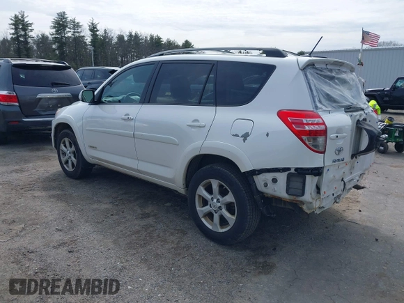 2012 Toyota RAV4 Limited with VIN 2T3DK4DV5CW093963, listed as a IAAI auction lot 41839936 with 154,532 mi miles. Bid and sale history available at carsss.com. Image 3.