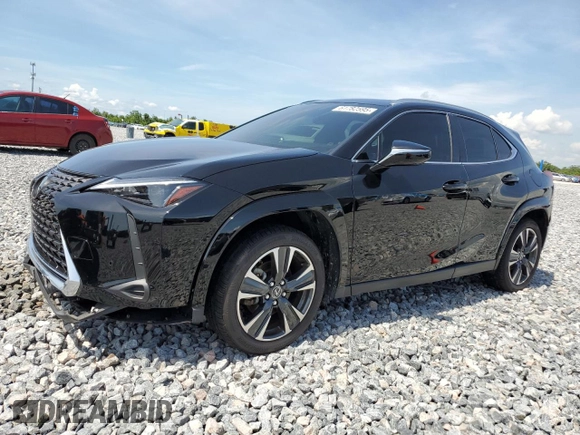 2023 Lexus UX 250h Premium z VIN JTHP6JBH9P2142897, wystawiony jako Copart lot #61782595 z przebiegiem 35 489 mil mil oraz Szkoda całkowita • Salvage title. Historia ofert i sprzedaży dostępna na DreamBid. Obrazek 1.