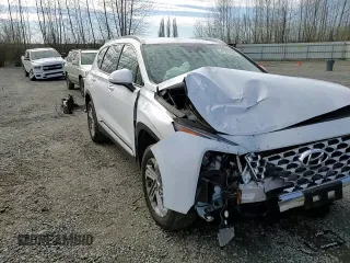 2022 Hyundai Santa Fe XRT with VIN 5NMS6DAJ7NH418018, listed as a Copart auction lot 47317835 with 18,938 mi miles and Salvage Title. Bid and sale history available at carsss.com. Image 12.