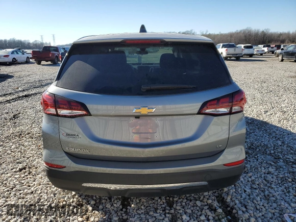 2024 Chevrolet Equinox LT with VIN 3GNAXKEG4RS170926, listed as a Copart auction lot 88714415 with 12,305 mi miles and Salvage Title. Bid and sale history available at DreamBid. Image 6.
