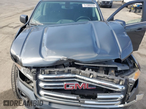 2015 GMC Canyon 4WD SLE with VIN 1GTG6BE36F1244086, listed as a Copart auction lot 51380255 with 81,822 mi miles and Salvage Title. Bid and sale history available at carsss.com. Image 11.