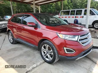 2017 Ford Edge Titanium z VIN 2FMPK3K99HBB82518, wystawiony jako Copart lot #59097585 z przebiegiem 136 184 mil mil oraz Szkoda całkowita • Salvage title. Historia ofert i sprzedaży dostępna na DreamBid. Obrazek 4.