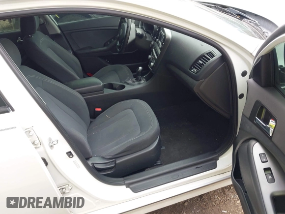 2012 Kia Optima Hybrid with VIN KNAGM4AD6C5014582, listed as a IAAI auction lot 42186511 with 172,517 mi miles. Bid and sale history available at carsss.com. Image 5.
