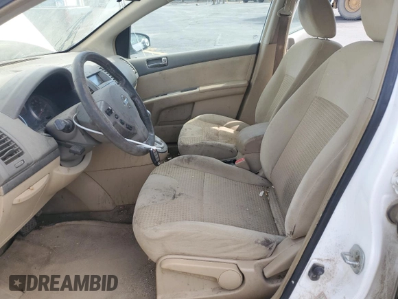 2007 Nissan Sentra S with VIN 3N1AB61E27L620022, listed as a Copart auction lot 62133085 with 204,460 mi miles and Salvage title. Bid and sale history available at DreamBid. Image 7.