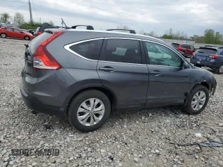 2012 Honda CR-V EX-L with VIN 2HKRM4H75CH607720, listed as a Copart auction lot 55563725 with 218,708 mi miles and Clean Title. Bid and sale history available at DreamBid. Image 3.