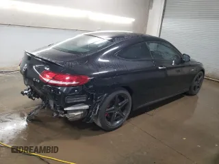 2017 Mercedes-Benz C 43 AMG with VIN WDDWJ6EB4HF469224, listed as a Copart auction lot 78645024 with 37,601 mi miles and Salvage Title. Bid and sale history available at carsss.com. Image 3.
