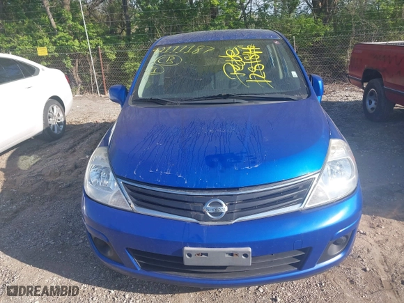 2012 Nissan Versa S with VIN 3N1BC1CPXCK808824, listed as a IAAI auction lot 42111187 with 196,196 mi miles. Bid and sale history available at carsss.com. Image 6.