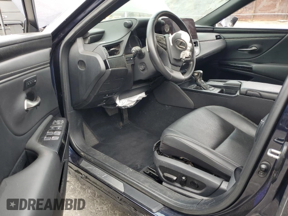 2022 Lexus ES 350 with VIN 58ADZ1B16NU125527, listed as a Copart auction lot 65559035 with 57,306 mi miles and Salvage title. Bid and sale history available at DreamBid. Image 8.