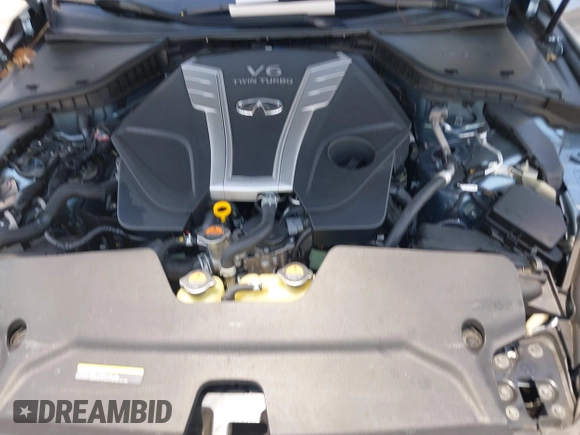 2018 Infiniti Q50 3.0t LUXE with VIN JN1EV7AP1JM361018, listed as a IAAI auction lot 39463706 with 45,648 mi miles. Bid and sale history available at carsss.com. Image 10.