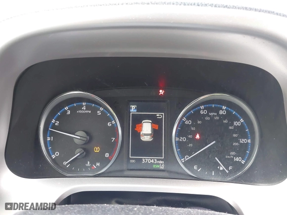 2018 Toyota RAV4 Limited with VIN JTMDFREV0JD240717, listed as a IAAI auction lot 42016016 with 37,043 mi miles. Bid and sale history available at carsss.com. Image 7.