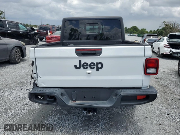 2023 Jeep Gladiator Freedom z VIN 1C6HJTAG6PL535119, wystawiony jako Copart lot #56870905 z przebiegiem 23 707 mil mil oraz Szkoda całkowita • Salvage title. Historia ofert i sprzedaży dostępna na DreamBid. Obrazek 6.