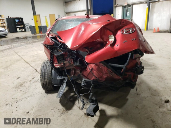 2020 Hyundai Elantra SEL with VIN 5NPD84LF0LH579581, listed as a Copart auction lot 44112924 with Not provided miles and Salvage title. Bid and sale history available at DreamBid. Image 6.