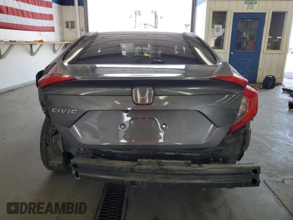 2017 Honda Civic LX with VIN 2HGFC2F5XHH539976, listed as a Copart auction lot 60558865 with 79,519 mi miles and Salvage title. Bid and sale history available at DreamBid. Image 6.