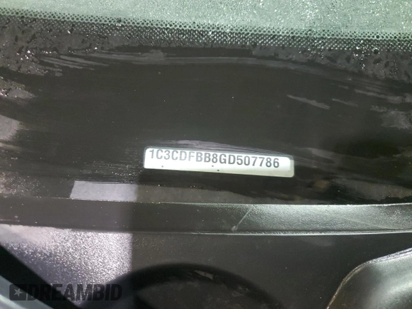 2016 Dodge Dart SXT with VIN 1C3CDFBB8GD507786, listed as a Copart auction lot 49863215 with 96,736 mi miles and Salvage Title. Bid and sale history available at carsss.com. Image 13.
