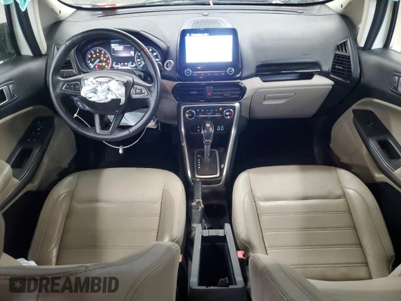 2019 Ford EcoSport Titanium with VIN MAJ3S2KEXKC267830, listed as a Copart auction lot 54742805 with 68,292 mi miles and Clean Title. Bid and sale history available at DreamBid. Image 8.
