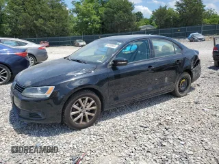 2012 Volkswagen Jetta SE with VIN 3VWDX7AJ5CM368461, listed as a Copart auction lot 63349655 with 144,081 mi miles and Salvage title. Bid and sale history available at DreamBid. Image 1.