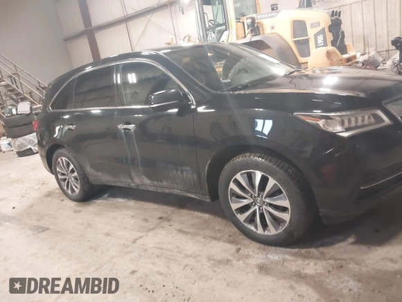 2014 Acura MDX Tech Pkg with VIN 5FRYD4H45EB001190, listed as a IAAI auction lot 41737453 with 220,495 mi miles. Bid and sale history available at carsss.com. Image 13.