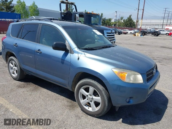 2007 Toyota RAV4 with VIN JTMBD33V975075248, listed as a IAAI auction lot 42020567 with 155,228 mi miles. Bid and sale history available at carsss.com. Image 1.