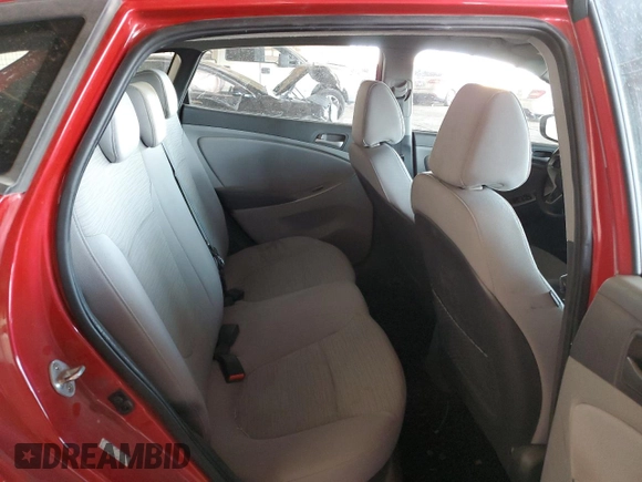 2017 Hyundai Accent SE with VIN KMHCT5AE4HU325763, listed as a Copart auction lot 51358215 with 110,818 mi miles and Clean Title. Bid and sale history available at carsss.com. Image 10.