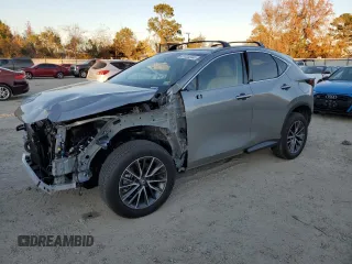 2025 Lexus NX with VIN 2T2GKCEZ0SC033747, listed as a Copart auction lot 81025344 with 0 mi miles and Salvage Title. Bid and sale history available at carsss.com. Image 1.