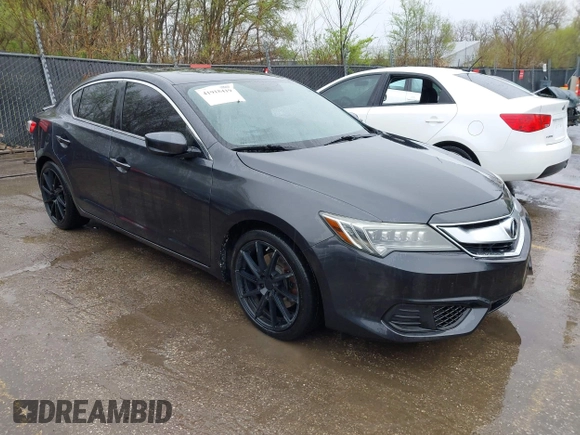 2016 Acura ILX with VIN 19UDE2F39GA019538, listed as a IAAI auction lot 41918419 with 157,440 mi miles. Bid and sale history available at carsss.com. Image 1.