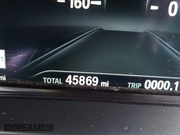 2019 BMW 5 Series 530i xDrive with VIN WBAJA7C5XKWW23351, listed as a IAAI auction lot 41760342 with 45,869 mi miles and . Bid and sale history available at carsss.com. Image 15.