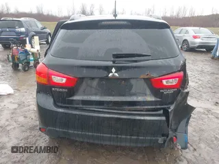 2014 Mitsubishi Outlander Sport SE with VIN 4A4AR4AU3EE012813, listed as a IAAI auction lot 41965067 with 146,236 mi miles. Bid and sale history available at carsss.com. Image 17.
