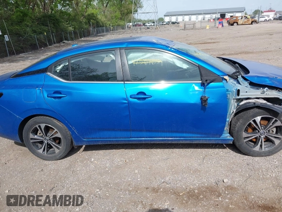 2021 Nissan Sentra SV with VIN 3N1AB8CV0MY271062, listed as a IAAI auction lot 42191931 with 65,999 mi miles and . Bid and sale history available at DreamBid. Image 13.