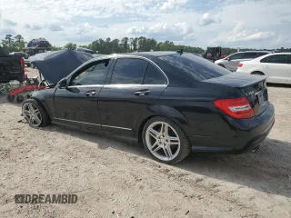 2013 Mercedes-Benz C 350 Sport with VIN WDDGF5HB2DA779911, listed as a Copart auction lot 56221375 with 184,066 mi miles and Salvage title. Bid and sale history available at DreamBid. Image 2.