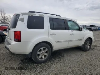 2011 Honda Pilot Touring with VIN 5FNYF4H9XBB066264, listed as a Copart auction lot 48770365 with 201,326 mi miles and Clean Title. Bid and sale history available at DreamBid. Image 3.
