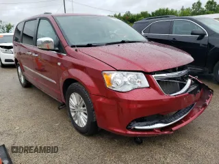 2014 Chrysler Town & Country Touring L 30th Anniversary with VIN 2C4RC1CG2ER328742, listed as a Copart auction lot 57475324 with 118,887 mi miles and Salvage Title. Bid and sale history available at DreamBid. Image 4.