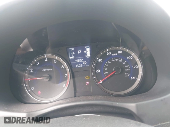 2015 Hyundai Accent GLS with VIN KMHCT4AE7FU930948, listed as a IAAI auction lot 42171213 with 150,543 mi miles and . Bid and sale history available at carsss.com. Image 7.