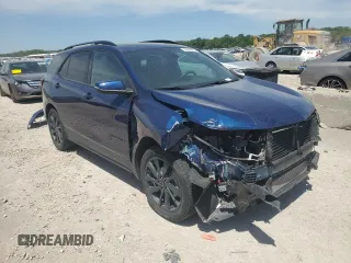2023 Chevrolet Equinox RS with VIN 3GNAXWEG9PL102488, listed as a Copart auction lot 56200615 with 47,826 mi miles and Salvage title. Bid and sale history available at DreamBid. Image 4.